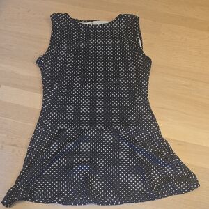 Black and White Polka Dot Dress